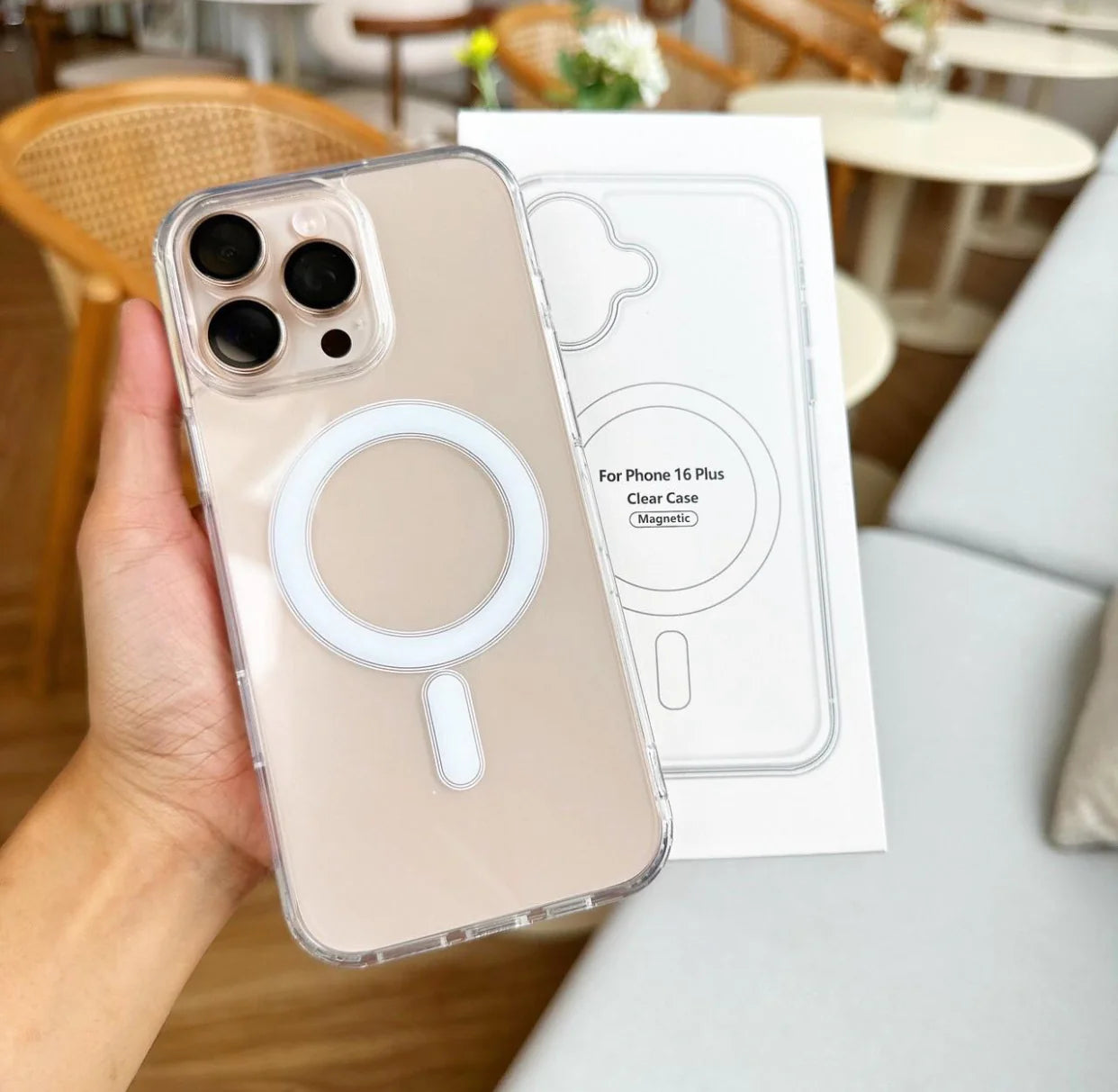 Clear MagSafe Case For iPhone