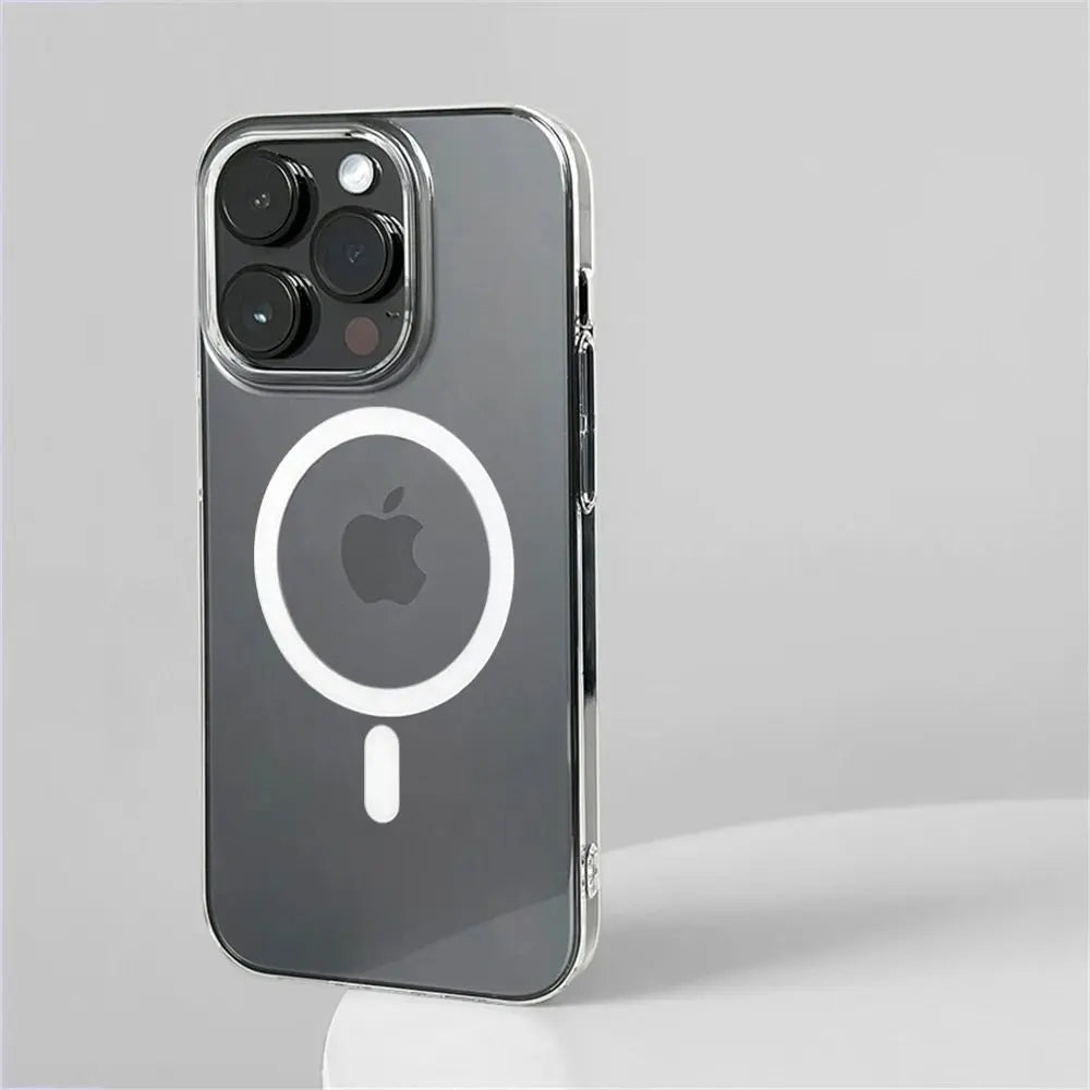 Clear MagSafe Case for iPhone - allmobilecases.com