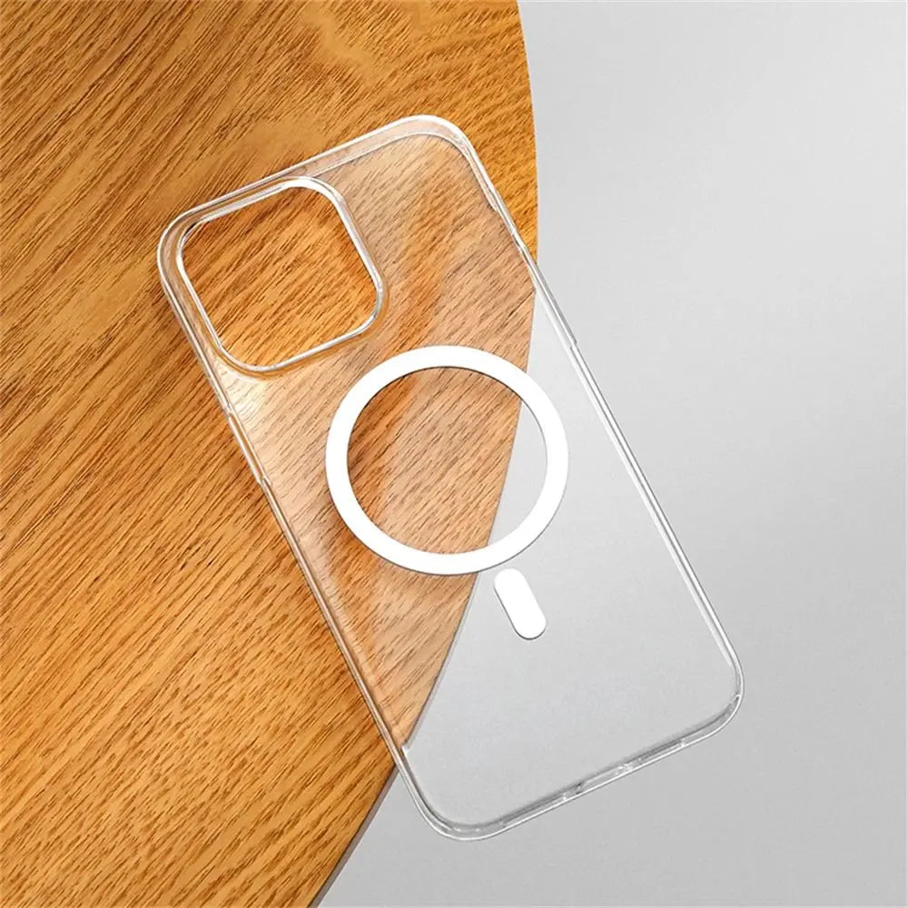 Clear MagSafe Case for iPhone - allmobilecases.com