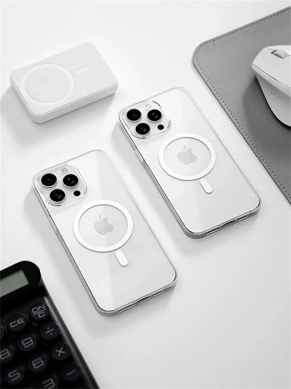 Clear MagSafe Case for iPhone - allmobilecases.com